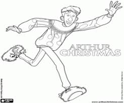 Christmas colors christmas ideas christmas decorations free coloring pages printable coloring pages arthur christmas christmas movie night xmas elf christmas coloring pages. Arthur Christmas Greets Us Coloring Page Printable Game