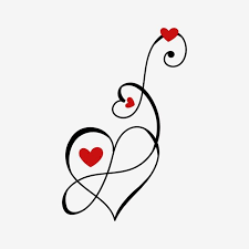 Corazon De Amor Con El Signo Del Infinito Amor Corazon Elementos Del Corazon Guardar La Tarjeta De Fecha Png Y Vector Para Descargar Gratis Pngtree Disenos De Tatuajes De Corazon
