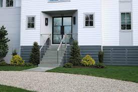 Done right, exterior entry lighting makes the most of what you've got, complementing your home's architecture, increasing security, and helping guests navigate their way to the front landing. 15 Examples Instead Of Using Lattice Under The Deck Nesting With Grace