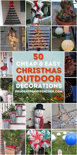 50 Cheap Easy Outdoor Christmas Decorations In 2020 Christmas Decorations Diy Outdoor Easy Outdoor Christmas Decorations Christmas Decorations Cheap