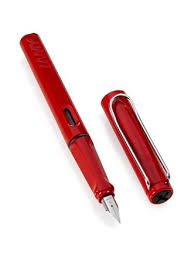 Lamy Safari M Vulpen Rood De Bijenkorf Vulpen Vulpennen Pennen