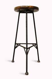 Reclaimed Wood Bar Stools Metal Bar Stools Industrial Bar Stool Rustic Bar Stools Rebar Furniture Muebles De Metal Muebles Hierro Y Madera Taburetes Rusticos