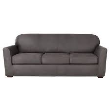 Последние твиты от sure fit home decor (@surefitinc). 4pc Ultimate Stretch Leather Sofa Slipcovers Sure Fit Target