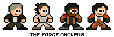 8 Bit Star Wars The Force Awakens Perler Bead Art Minecraft Pixel Art Pixel Art