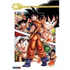 Dragon ball z op 1 poster enmarcado 50 x 35 cms. Poster Dragon Ball Poster Db Son Goku Story Roule Filme 91 5x61 Abystyle Cdiscount Maison