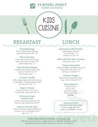 Turning Point Menu In Sea Girt New Jersey Usa