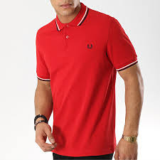 New lines added to the ralph lauren® summer sale. Fred Perry Polo Manches Courtes Twin Tipped M3600 Rouge Blanc Bleu Marine Laboutiqueofficielle Com