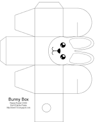 Ostereier und osterhasen warten auf ihre kinder. Oster Box Osterhase Ostern Handwerk Fur Kinder Kostenlose Box Diy Selbermachen Bastelvorlagen Ostern Hasen Basteln Ostern Kinder