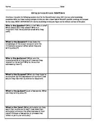 Nonfiction Soapstone Worksheets Teaching Resources Tpt