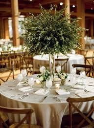 Olive Tall Arrangement At Bridegport Art Center Green Wedding Centerpieces Branch Centerpieces Wedding Olive Branch Wedding