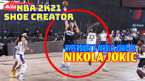The internet seems to think so. Nba Shoe Creator Hyperdunk X Nikola Jokic Pe Nikola Jokic Nba 2k21 Youtube