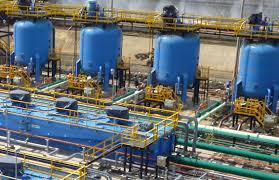 The system of refining w aste water in desalination units comprises three stages namely; Oilfield Water Treatment Well Production Schlumberger