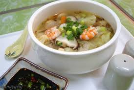 N 1 cawan cendawan dihiris halus. Sup Sayur Sayuran Dengan Cendawan Dan Udang Potret Kasih