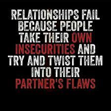 Insecurity In Relationships Quotes Quotesgram