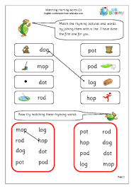 Working with my small group, i laid out five sets of rhyming pairs. Cvc And Rhyming Words Urbrainy Com
