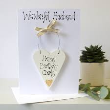 To make your best personalized birthday cards, follow our guide on how to customize greeting cards. Husband S Personalised Birthday Card