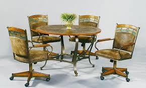 Cape Town Castered 5 Piece Set By Chromcraft Dining Table Dinette Tables Table