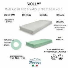 Scegli la consegna gratis per riparmiare di più. Materasso Divano Letto H12 Camper Brandina Roulotte Sfoderabile Tutte Le Misure Ebay