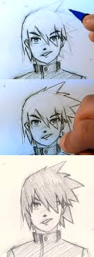 Timestamps below how to draw male anime hair 3 different ways. Draw Manga Man Hair 4 Different Ways Drawing And Digital Painting Tutorials Online