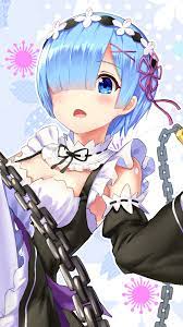 Snap, tough, & flex cases created by independent artists. 323862 Rem Re Zero Anime Girl Maid 4k Phone Hd Wallpapers Images Backgrounds Photos And Pictures Mocah Hd Wallpapers