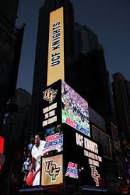 Ucf Gets Invite To The Big East And Get On The Big Marquee In Times Square Ucf Ucf Football Good Knight