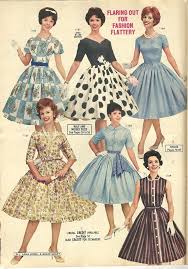 Lana Lobell Summer 1961 Polka Dot Please Retro Fashion Vintage Dresses 1960s Fifties Fashion