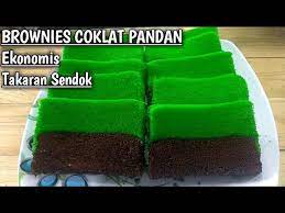 Brownies kukus coklat pandan ekonomis takaran sendok cute766. Brownies Kukus Coklat Pandan Ekonomis Takaran Sendok Tanpa Dcc Youtube