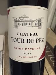De structuur is zacht, verrukkelijk en krachtig tegelijk. 2011 Chateau Tour De Pez France Bordeaux Medoc St Estephe Cellartracker