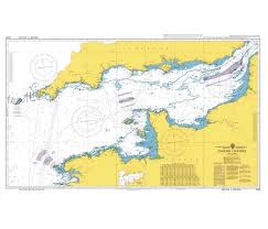 5049 English Channel British Admiralty Instructional Sea Chart