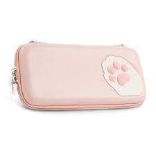 Ships from and sold by amazon au. Amazon Com Geekshare Pink Cute Cat Paw Case For Nintendo Switch Portable Hardshell Slim Travel Carrying Case Fit Switch Console Game Accessories A Removable Wrist Strap Pink Video Games