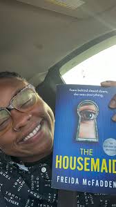 May’s book!, The Housemaid by Freida McFadden, Join us!, Next bookclub meet  up is June 1 to discuss!!, 📚🙏🏿💚