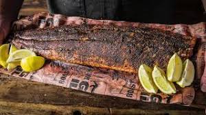 Set traeger to smoke with lid open until fire is established. Grilled Blackened Saskatchewan Salmon Traeger Wood Pellet Grills Youtube