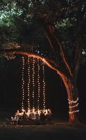 This Lighting Gets Me Every Time Outdoor Dinner Outdoor Outdoor Lighting