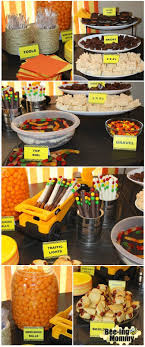 Birthday Party Snack Ideas Birthday Party In 2020 Construction Birthday Party Food Trucks Birthday Party Construction Theme Birthday Party