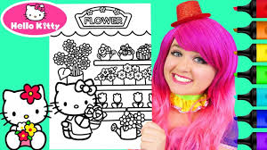 You can also find the best hello kitty accessories. Coloring Hello Kitty Flower Shop Coloring Page Prismacolor Markers Kim Hello Kitty Colouring Pages Hello Kitty Coloring Crayola Coloring Pages