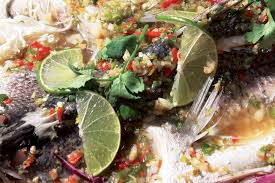 Resepi original yang diperolehi semasa melancong ke thailand 2 tahun lepas. Ikan Siakap Stim Limau Lagenda Press