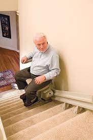 Stair Lift With Seat Adjustments Electric Stair Lift Indy Lux Stair Lift Stair Lifts Stairs