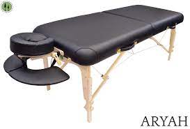 Portable Massage Table Black Aryah Model Reiki Shiatsu Devlon Northwest Shiatsu Massage Shiatsu Acupressure Treatment