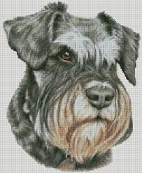 Schnauzer dogs counted cross stitch pattern by tereena clarke to download and print online. Cross Stitch Chart Kit Schnauzer Dog Ebay Schnauzer Cross Stitch Chart Cross Stitch