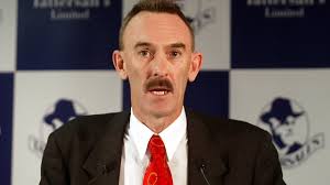 Essendon chief exec Ian Robson is out the door as coach James Hird insists  no player is guilty of doping