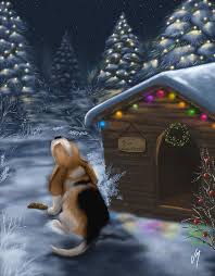 He decides to wait in the living room for santa. Waiting For Santa Claus Painting By Veronica Minozzi