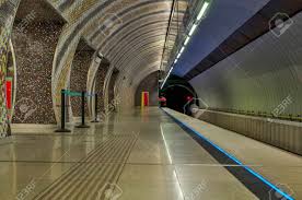 Budapest Underground Station Impressive Metro Station In Capital Stock Photo Picture And Royalty Free Image Image 89957977