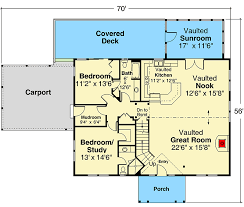 50 likes · 12 talking about this · 8 were here. Country Ranch Home Plan With Loft Overlooking Vaulted Great Room 72961da Architectural Designs House Plans
