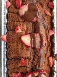 Milo Chocolate Cake With Strawberries Chocolate Cake Chocolate Strawberry Cakes