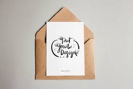 If simplicity is your cup of tea, then this is surely a fine mockup that you can use for creating a. Postcard Invitation Card Mockup Uxfree Com