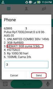 Disertakan tutorial bagaimana cara beli atau daftar dan unreg paket. Paket Internet Tri Harian 3gb Rp 3500 Solusi Paket 2000 Yang Hilang Dekjoko Com