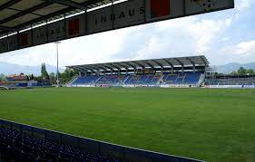 Von den bahnhöfen hohenems und götzis fahren die landbuslinien 22 und 22g direkt zum stadion. Stadion Schnabelholz Wikipedia