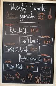 Lunch Specials! 😋