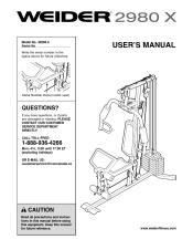 64 Explicit Weider 2980x Exercise Chart Pdf