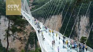 Some of the bridges are built over picturesque rivers and ravines, and the highest among them is also located here: World S Highest And Longest Glass Bridge To Open In China Youtube